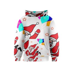 Nicholas Santa Claus Balloons Stars Kids  Pullover Hoodie by Ndabl3x