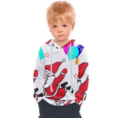 Nicholas Santa Claus Balloons Stars Kids  Overhead Hoodie by Ndabl3x