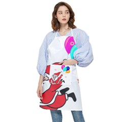 Nicholas Santa Claus Balloons Stars Pocket Apron by Ndabl3x