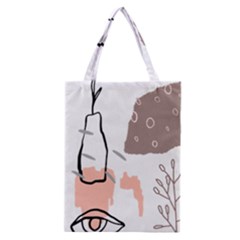 Abstract Art Design Pattern Classic Tote Bag by Ndabl3x