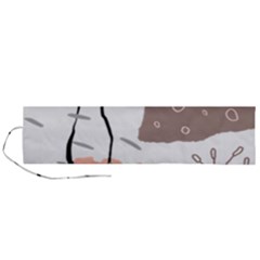 Abstract Art Design Pattern Roll Up Canvas Pencil Holder (l) by Ndabl3x