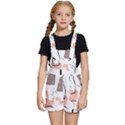 Abstract Art Design Pattern Kids  Short Overalls View1