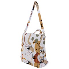 Abstract Bull Art Design Crossbody Backpack by Ndabl3x