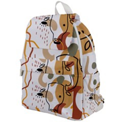 Abstract Bull Art Design Top Flap Backpack by Ndabl3x