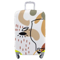 Abstract Bull Art Design Luggage Cover (medium) by Ndabl3x