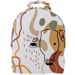 Abstract Bull Art Design Mini Full Print Backpack by Ndabl3x