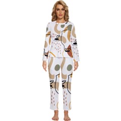 Abstract Bull Art Design Womens  Long Sleeve Lightweight Pajamas Set by Ndabl3x