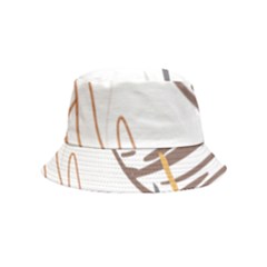 Abstract Hand Vine Lines Drawing Inside Out Bucket Hat (Kids)