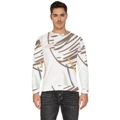 Abstract Hand Vine Lines Drawing Men s Fleece Sweatshirt by Ndabl3x