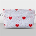 Hearts Romantic Love Valentines Handbag Organizer View1