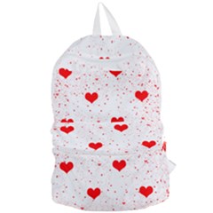 Hearts Romantic Love Valentines Foldable Lightweight Backpack by Ndabl3x