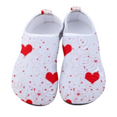 Hearts Romantic Love Valentines Men s Sock-style Water Shoes by Ndabl3x