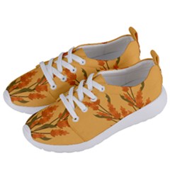 Yellow Flowers Flowers Watercolor Women s Lightweight Sports Shoes by Grandong