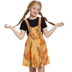 Yellow Flowers Flowers Watercolor Kids  Apron Dress by Grandong