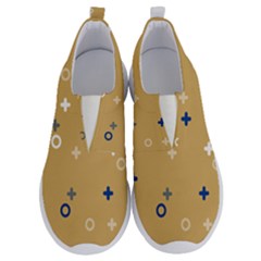 Cross Circles White Circles No Lace Lightweight Shoes by Grandong