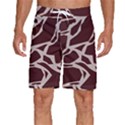 Cracked Pattern Boho Art Design Men s Beach Shorts View1