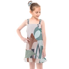 Flowers Plants Leaves Foliage Kids  Overall Dress by Grandong