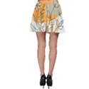 Doodle Flower Floral Abstract Skater Skirt View2