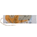 Doodle Flower Floral Abstract Roll Up Canvas Pencil Holder (L) View1