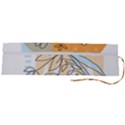 Doodle Flower Floral Abstract Roll Up Canvas Pencil Holder (L) View2