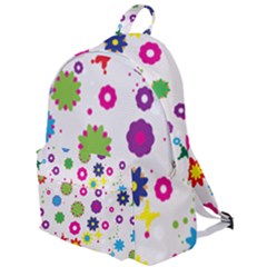 Floral Colorful Background The Plain Backpack by Grandong