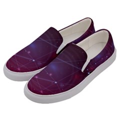 Art Pattern Design Wallpaper Men s Canvas Slip Ons by Grandong