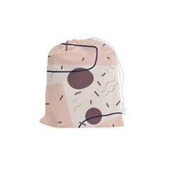 Sky Clouds Stars Starry Cloudy Drawstring Pouch (medium) by Grandong