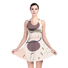 Doodles Abstract Boho Art Reversible Skater Dress by Grandong