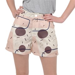 Doodles Abstract Boho Art Women s Ripstop Shorts by Grandong