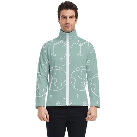 Board Chalk School Earth Book Men s Bomber Jacket by Grandong