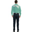 Plant Leaves Border Frame Men s Long Sleeve  Shirt View2