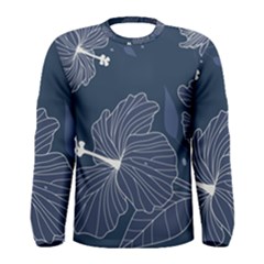 Flowers Petals Leaves Foliage Men s Long Sleeve T-shirt by Grandong