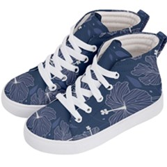 Flowers Petals Leaves Foliage Kids  Hi-top Skate Sneakers by Grandong