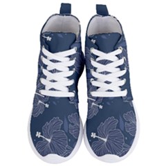 Flowers Petals Leaves Foliage Women s Lightweight High Top Sneakers by Grandong