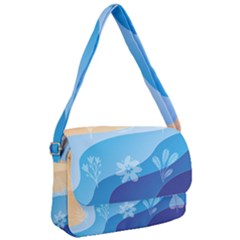 Flower Branch Corolla Wreath Lease Art Courier Bag by Grandong