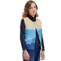 Flower Branch Corolla Wreath Lease Art Kid s Button Up Puffer Vest	 View2