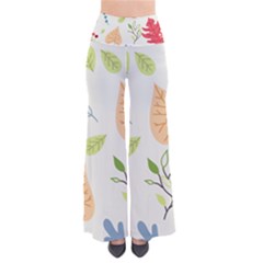 Leaves Plants Background Branches So Vintage Palazzo Pants by Grandong