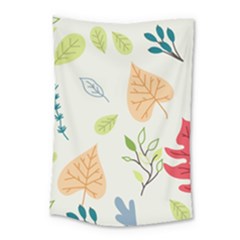 Leaves Plants Background Branches Small Tapestry