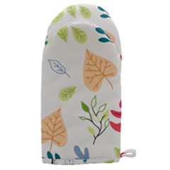 Leaves Plants Background Branches Microwave Oven Glove by Grandong