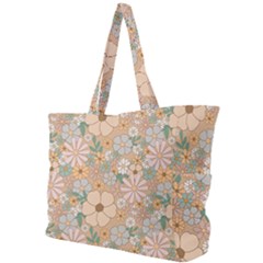 Floral Flowers Bloom Blossom Art Simple Shoulder Bag by Grandong