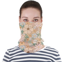 Floral Flowers Bloom Blossom Art Face Seamless Bandana (adult) by Grandong