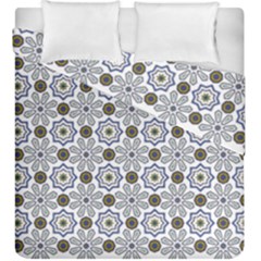 Flower Branch Corolla Wreath Lease Pattern Duvet Cover Double Side (king Size) by Grandong