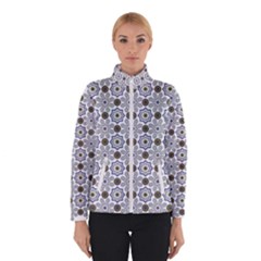 Flower Branch Corolla Wreath Lease Pattern Women s Bomber Jacket by Grandong