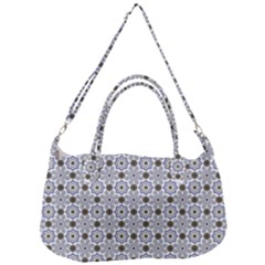 Flower Branch Corolla Wreath Lease Pattern Removable Strap Handbag by Grandong