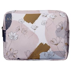 Flower Branch Corolla Wreath Make Up Pouch (large) by Grandong