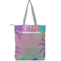 Palm Trees Leaves Plants Tropical Double Zip Up Tote Bag View2