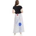 Computer Network Technology Digital Maxi Chiffon Skirt View2