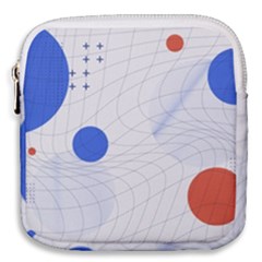 Computer Network Technology Digital Mini Square Pouch by Grandong