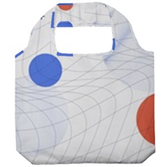 Computer Network Technology Digital Foldable Grocery Recycle Bag by Grandong