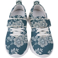 Flowers Design Floral Pattern Kids  Velcro Strap Shoes by Grandong